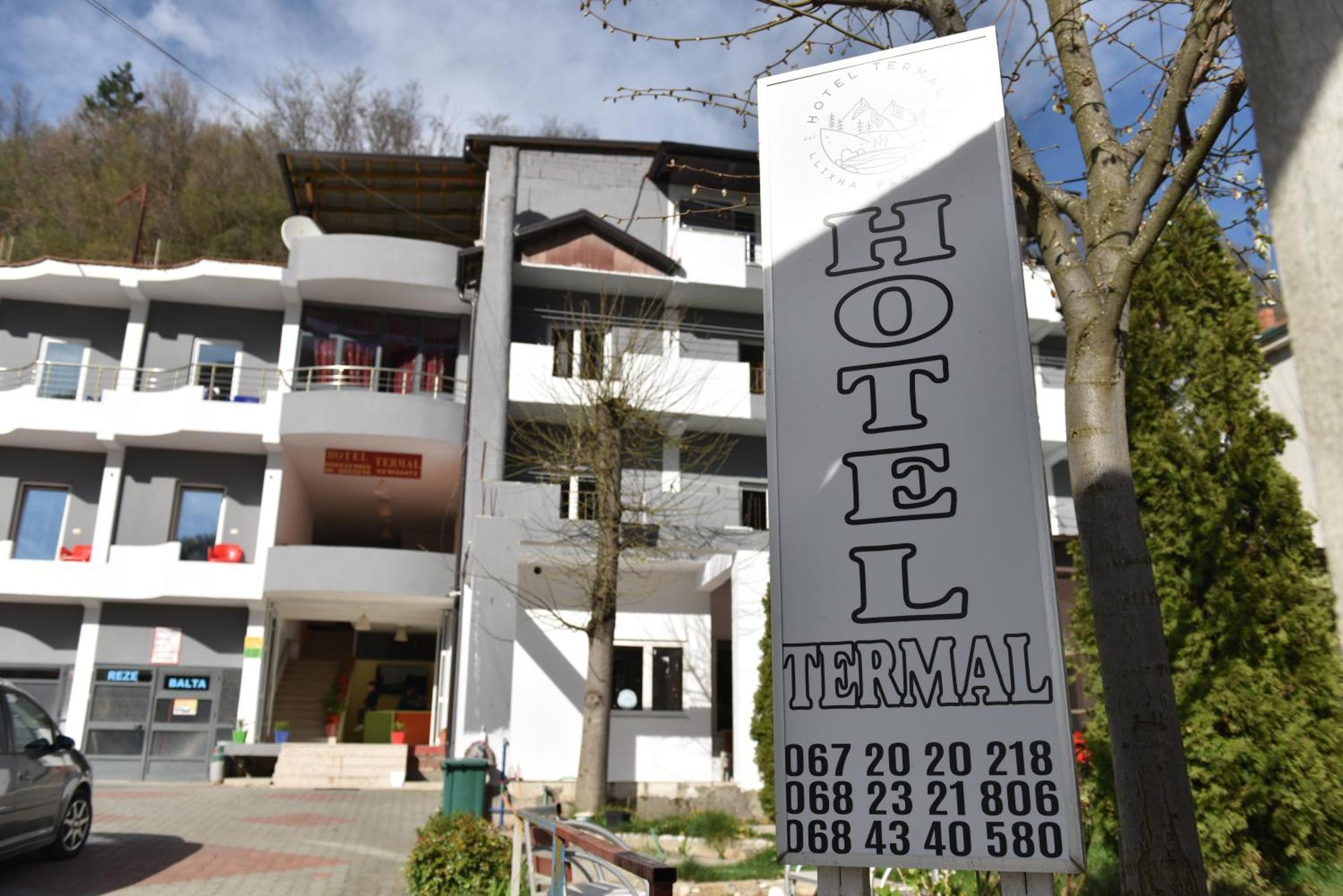 Hotel Termal Peshkopia Kültér fotó